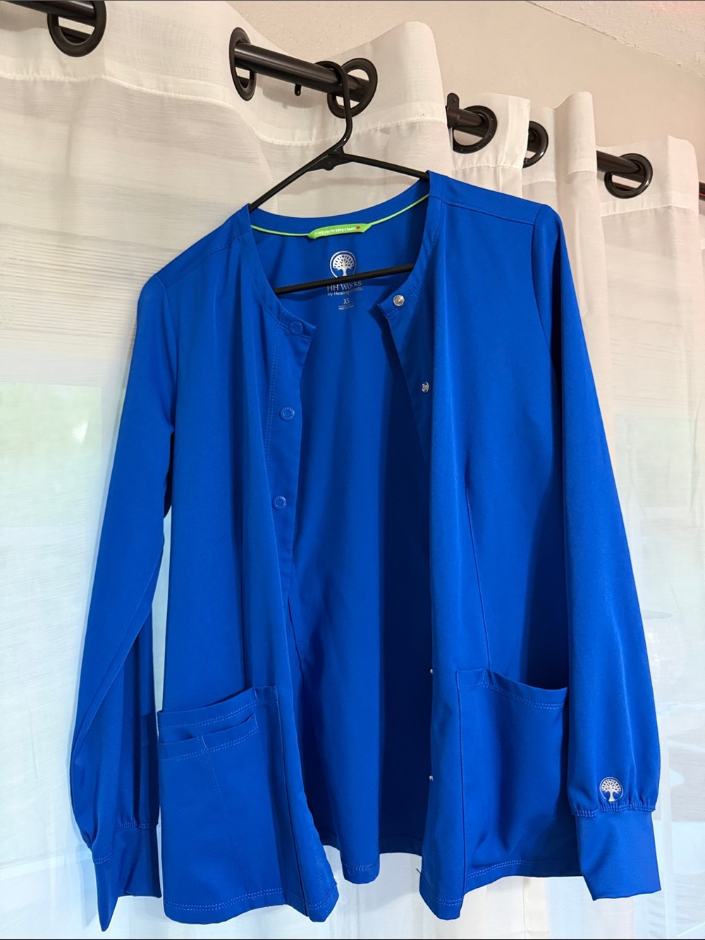 Healing Hands® HH Works Women's 4-Pocket Jacket - Royal - XS